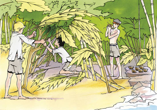 chapter-three-huts-on-the-beach-summary-lord-of-the-flies-grades-9-1